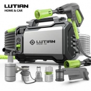 绿田LUTIAN洗车机 云途锋芒 新品手提收纳款（1400W+进出10米水管）