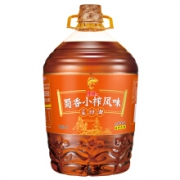 鲤鱼牌 非转基因 物理压榨 蜀香小榨风味 菜籽油5L*4件