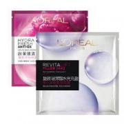 凑单品 L'OREAL PARIS 巴黎欧莱雅 葡萄籽面膜/玻尿酸澎润面膜 1片装