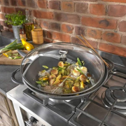 法国国宝级！Staub 珐宝 珐琅铸铁 双耳中华炒锅 37cm 直邮含税到手￥905.21