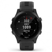 GARMIN 佳明 Forerunner 945 智能手表 47mm 黑色 黑色硅胶表带（GPS、血氧）