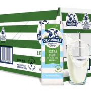 临期品！DEVONDALE 德运 脱脂高钙纯牛奶 1L*10盒