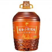 鲤鱼 非转基因 物理压榨 蜀香小榨风味 菜籽油 5L*2件
