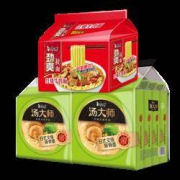 京东PLUS会员：康师傅 红烧牛肉面 5袋+汤大师日式豚骨 8袋