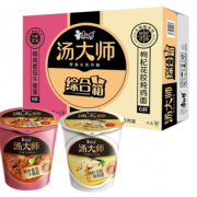 限地区！康师傅 汤大师 精炖番茄牛腩80g+枸杞花胶炖鸡方便面 78g*12杯