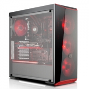 COOLER MASTER 酷冷至尊 LITE 5 睿 ATX机箱 半侧透 黑色