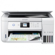 EPSON 爱普生 L4166 墨仓式 彩色无线多功能一体机 优雅白