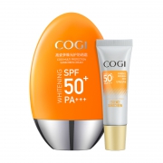 高姿 多维光护 防晒霜50g+精华防晒霜15g隔离 美白防晒乳
