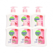 健康抑菌！Dettol 滴露 滋润倍护抑菌消毒洗手液 500g*6瓶装