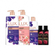23日0点！LUX 力士 香氛沐浴乳套装（幽莲魅肤1000g+桃花浅香1000g+幽莲魅肤350g+桃花浅香100g*2+赠幽莲魅肤350g）