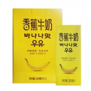 聚划算百亿补贴：新希望 香蕉牛奶 200ml*12盒