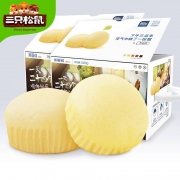 聚划算百亿补贴：三只松鼠 蒸蛋糕 520g/整箱