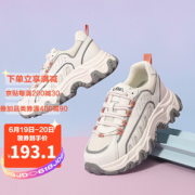 CAMEL 骆驼 A115036109 女士厚底拼接老爹鞋