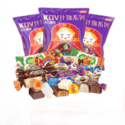 KDV 紫皮糖 俄罗斯进口什锦糖 500g装