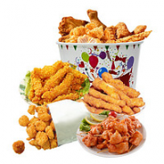 筱诺 生鲜 全家桶半成品炸食 400g*4袋