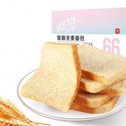 20点、前1000件：良品铺子  低脂全麦面包?560g