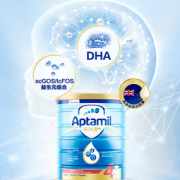 黑卡会员！Aptamil 爱他美 金装婴儿奶粉 4段 900克 6罐