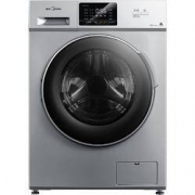 PLUS会员：Midea 美的 MD100VT13DS5 洗烘一体机 10kg 银色