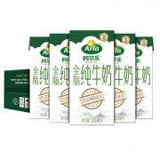 Arla 阿尔乐 全脂纯牛奶200ml*24盒 *2件