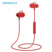 15日0点：EDIFIER 漫步者 W285BT 入耳式颈挂式动圈蓝牙耳机 红色
