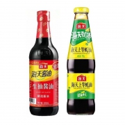 京喜APP：海天 生抽酱油 500ml+上等蚝油 700g