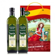 世界十大橄榄油品牌之一 欧蕾 西班牙原装 特级初榨橄榄油 750ml*2瓶