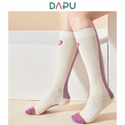 DAPU 大朴 过膝袜 甜美及膝袜 3双装