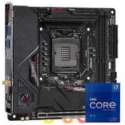 限地区、PLUS会员：ASRock 华擎 Z590 Phantom Gaming-ITX/TB4主板+i7-11700K 8核 板U套装