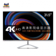 16点：ViewSonic 优派 VX3276-4k-MHD 31.5英寸VA显示器（3840×2160、60Hz）