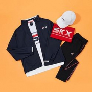SKECHERS 斯凯奇 L220M039 男款运动夹克