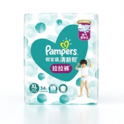 京喜APP：Pampers 帮宝适 清新帮拉拉裤XL 34片 (12-17kg)