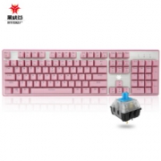 HEXGEARS 黑峡谷 Hyeku 黑峡谷 GK706 机械键盘（龙华MX青轴、单色背光）