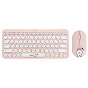 logitech 罗技 LINE FRIENDS系列 Pebble 无线蓝牙鼠标 + K380蓝牙键盘 -可妮兔
