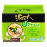 统一 汤达人 日式豚骨味方便面（多口味可选）125g*5连包 *8件