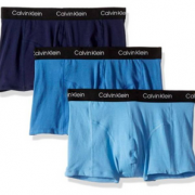 M码！prime会员！Calvin Klein 卡尔文·克莱恩 男士弹力四角内裤3条装  含税到手113元