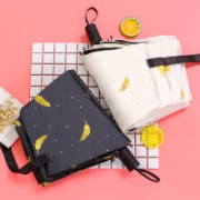 iChoice 黑胶三折晴雨伞 迷你款