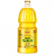 京喜app：金龙鱼 双一万 谷维多稻米油1.8L/瓶