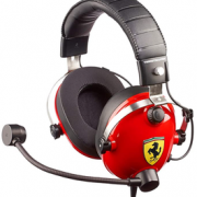 国内999元！prime会员！Thrustmaster 图马斯特 T.Racing法拉利电竞耳机  直邮含税到手￥428.78