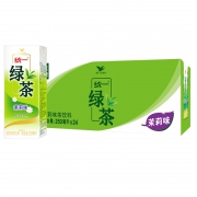 88VIP：统一 绿茶 250ml*24盒/箱*3件