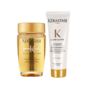 10点开始、黑卡会员！KÉRASTASE 卡诗 菁纯亮泽洗发水 80ml+护发乳 75ml