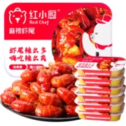 红小厨 麻辣小龙虾虾尾 252g*6件 买六赠一