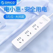 ORICO 奥睿科排插 新国标认证 NKO系列 【总控】3孔1米