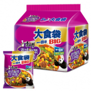 有券的上、酸爽好味道！康师傅 方便面 大食袋 老坛酸菜牛肉面 五连包