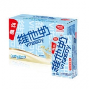 vitasoy 维他奶 低糖原味豆奶植物蛋白饮料250ml*16盒 低糖低脂早餐奶健康营养豆奶 家庭装 礼盒装