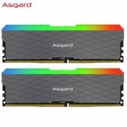 15日0点、PLUS会员：Asgard 阿斯加特 洛极W2系列 DDR4 3200MHz RGB 台式机内存 灰色 16GB 8GBx2
