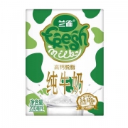 限北京 兰雀 唯鲜脱脂 纯牛奶 200ml*24盒*6件