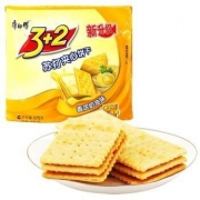 限地区：康师傅 3+2苏打夹心饼干 375g*14件