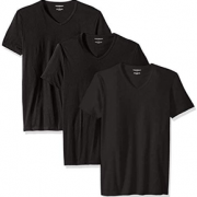 S码！Emporio Armani 安普里奥·阿玛尼 男士V领纯棉短袖T恤3件装 到手￥169.84