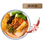 聚划算百亿补贴：三只松鼠 螺蛳粉 300gx3袋