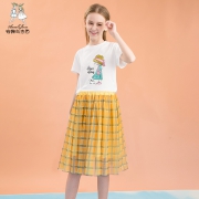 安娜与杰西 女童套装裙  130-160CM